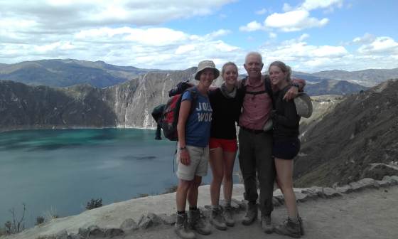 3 días caminata en los andes
