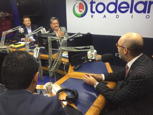 Entrevistando al Presidente de ANDESCO.
