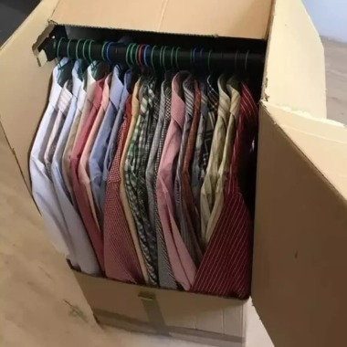 CAJAS ESPECIALESCPARA LACROPA DE PERCHA
