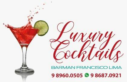 Luxury cocktails fazendo a diferença em sua festa !