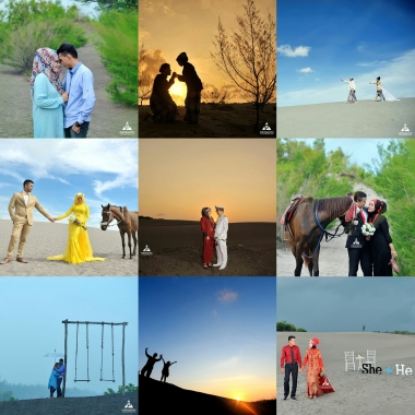 Foto-foto pre wedding outdoor di Gumuk Pasir Bantul Yogyakarta. Foto prewed by Poetrafoto, http://prewedding.poetrafoto.com | Follow IG: @poetrafoto | HP+WA: 081328749391