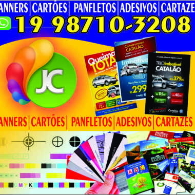 Jc Cartões Serviços Gráficos E Serigráficos