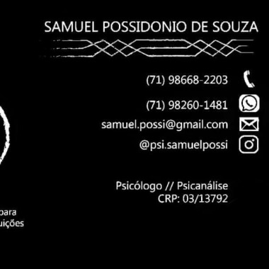 Psicólogo Samuel Possidonio