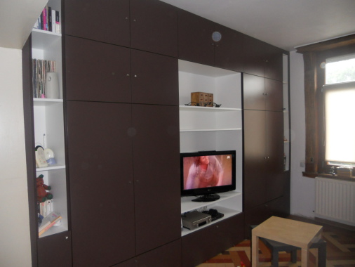 Réalisation d'un meuble TV sur mesure
