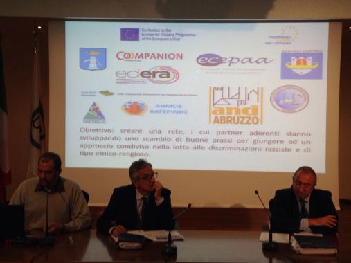 Presentazione progetto REACT presso al Regione Marche