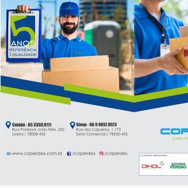 Carta Verde Entregas Rápidas Coperdex