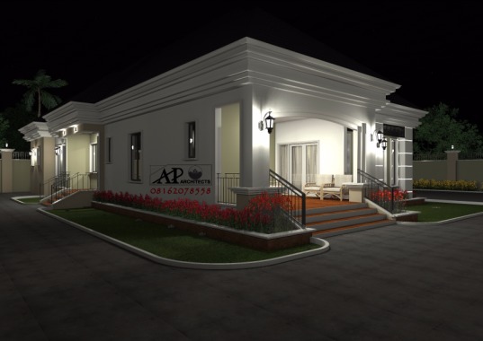 A 4 bedroom bungalow 