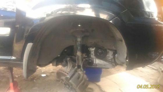 Penggantian drive shaft nissan x.trail t30
