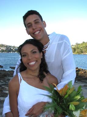 A happy married couple