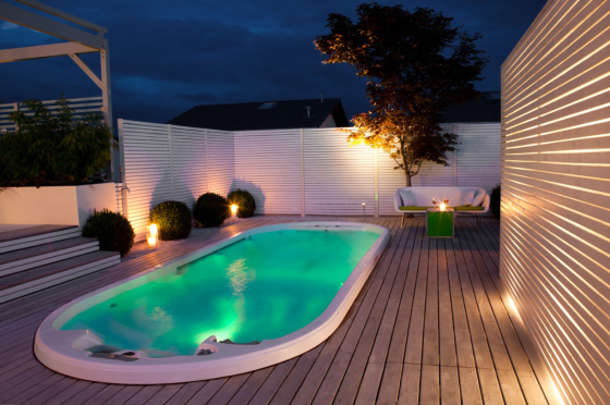 Installation d'un spa de nage dans le canton de Fribourg