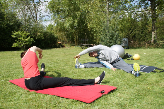 Garder votre aisance avec le stretching.