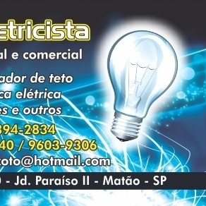 Faço Serviço De Eletrica Geral
