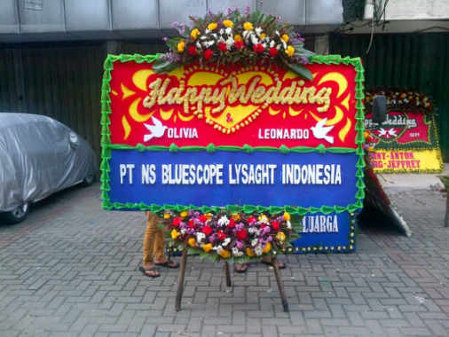 Papan Bunga Murah Ukuran 2x1m Harga Rp.500,000,-