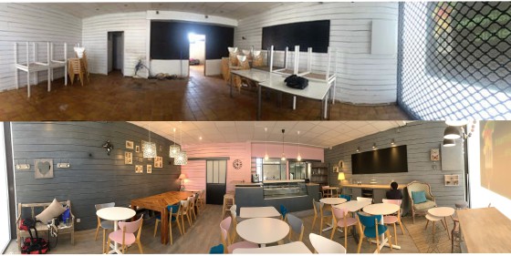 Rénovation d'un restaurant à Castanet (Stefi et Roméo).
