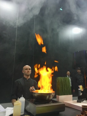 Animation Wok Angevin : rillauds flambés au cointreau
