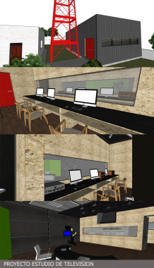 ESTUDIO DE TV, Proyecto, Rivera