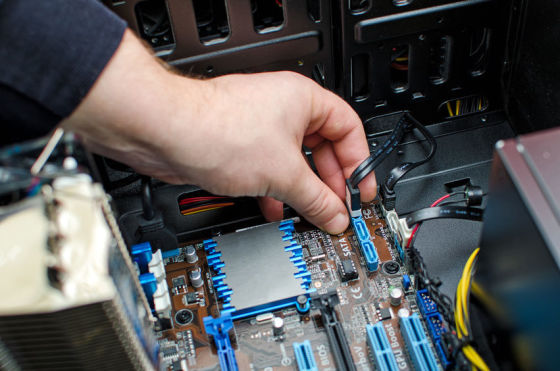 installation disque dur