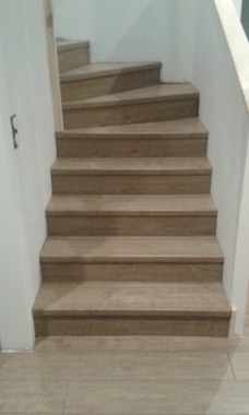 Habillage d'un escalier 
