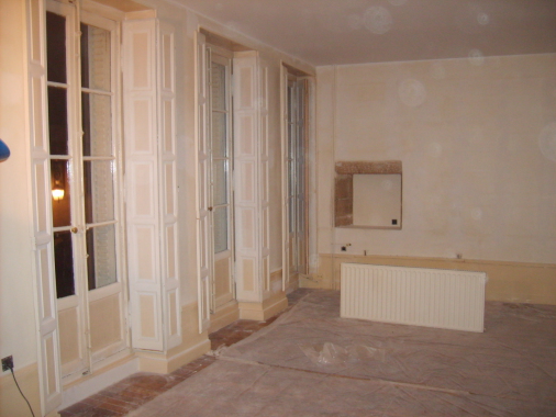 rénovation d'un appartement dans le centre de Dijon.