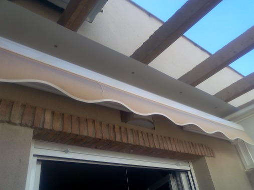 Brazo Extensible con Tejadillo