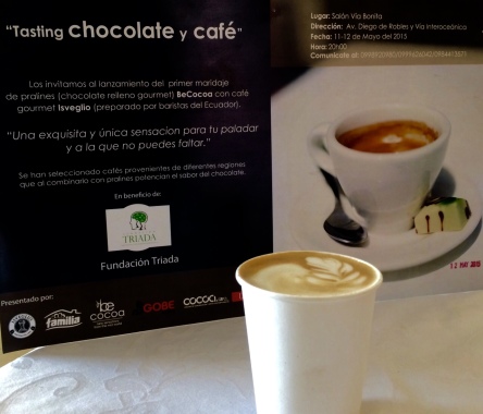 Maridaje café y chocolate