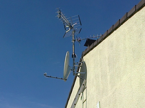 antenne pignon pour TNT plus parabole canal satellite