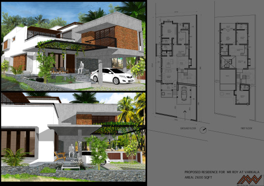 proposed residence_varkala
