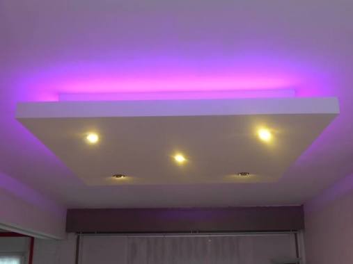 Autre exemple de plafond  illuminé