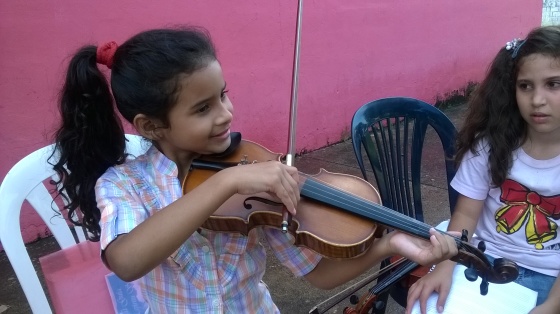 Clase de Violín para chicos.