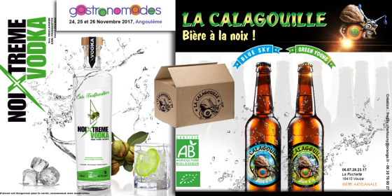 Création design étiquettes Vodka et Bières