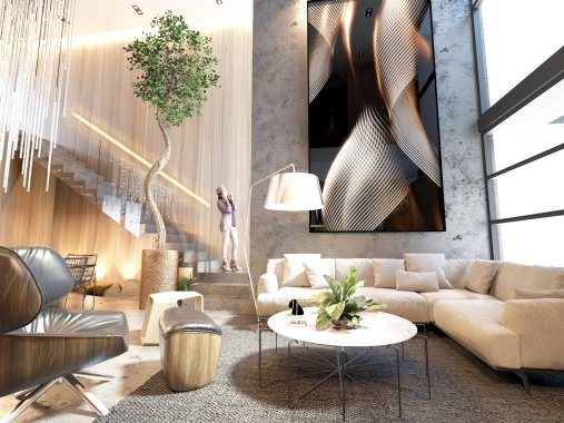 INTERIORES-RESIDENCIAL OSM-ÁREA 550m²