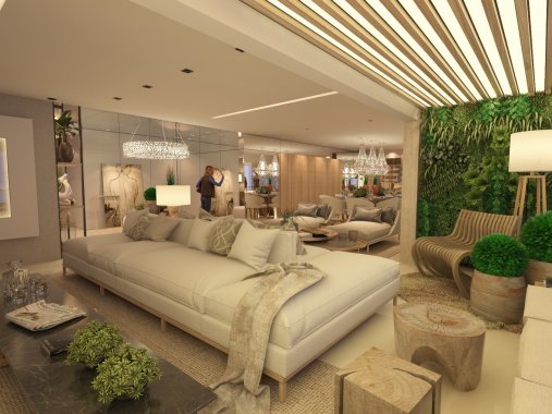 INTERIORES APARTAMENTO WJR- ÁREA 250 m²