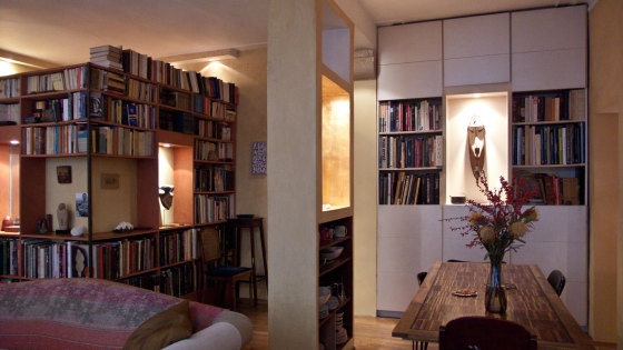 paris 3e , reamenagement d'un loft atelier