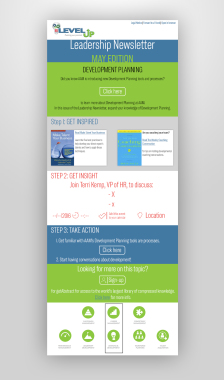Email maquette design
