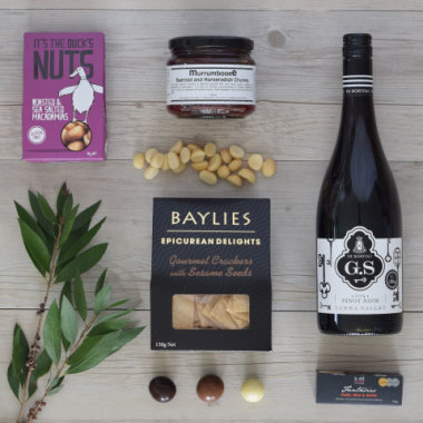 Our Five O'clock somewhere gift hamper is the perfect 'thank-you' present for someone who deserves to put their feet up! Only AUD 109.95 including FREE delivery anywhere in Australia. Contact us for Overseas delivery options.