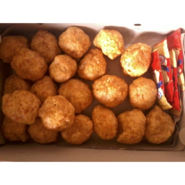 Bahan : Ayam + Udang
No MSG
3.000/biji