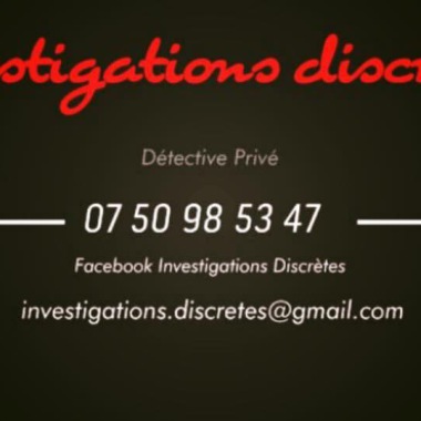 Investigations Discrètes 