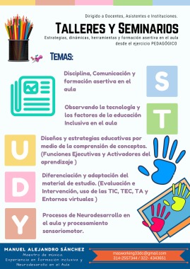 Seminarios y talleres