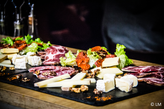 Plateau de charcuteries, fromages 