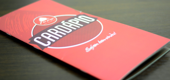 Cardápio e PortFólio de Produtos