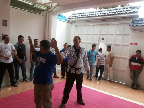 Entrenamiento y capacitación a Compañías de Seguridad y Protección en Aikido Policial y normas de Seguridad y Protección.