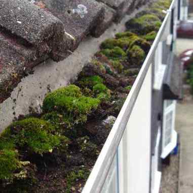 Full and blocked gutter system