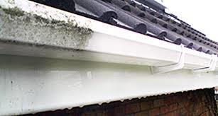 Half way through a uPVC clean