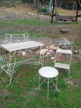 Coiffeuse style romantique