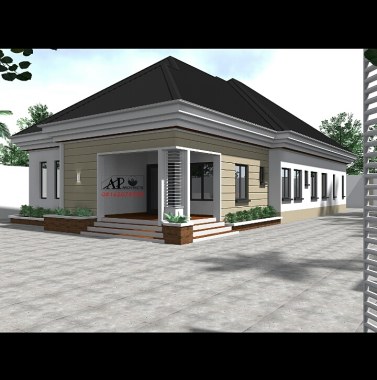 A 4 bedroom bungalow 