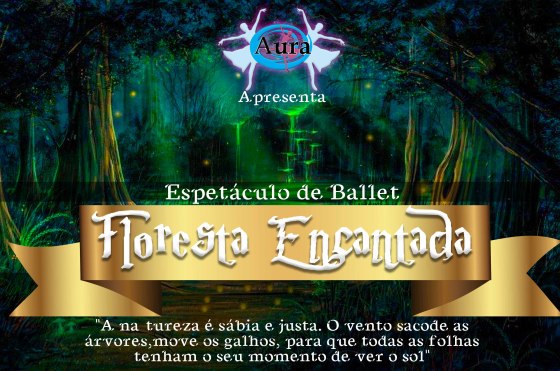 Evento da escola de dança Aura