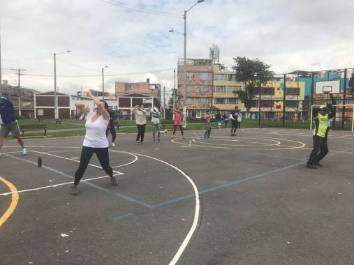 Entrenamiento en el parque de aures 2