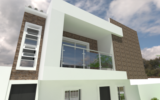 Diseño de segunda planta, apartamento