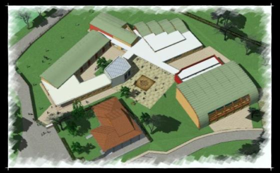 Nuovo Polo Scolastico di Monticiano (SIENA). Realizzato nel 2013
