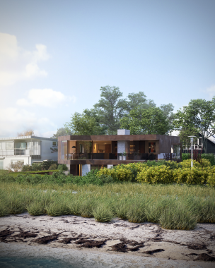 Arkitekttegnet Villa, design